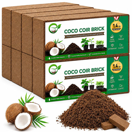 Premium Coco Coir Bricks for Plants
